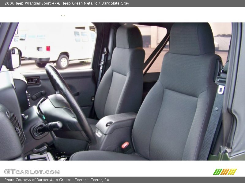 Jeep Green Metallic / Dark Slate Gray 2006 Jeep Wrangler Sport 4x4