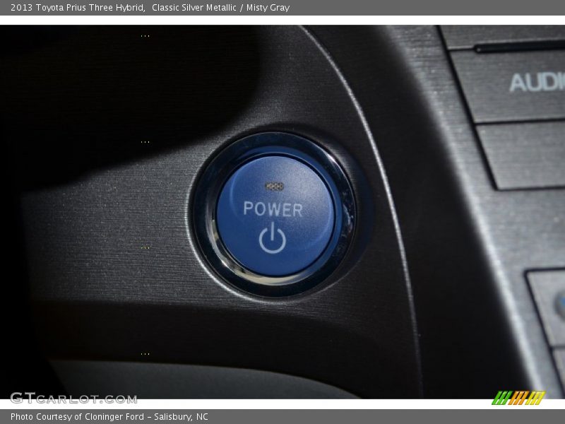 Classic Silver Metallic / Misty Gray 2013 Toyota Prius Three Hybrid