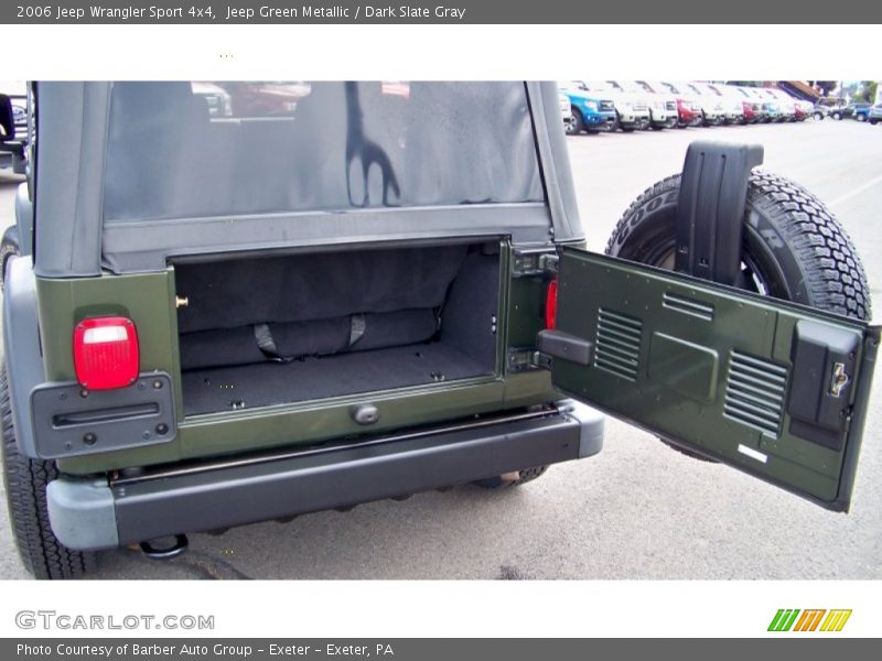 Jeep Green Metallic / Dark Slate Gray 2006 Jeep Wrangler Sport 4x4
