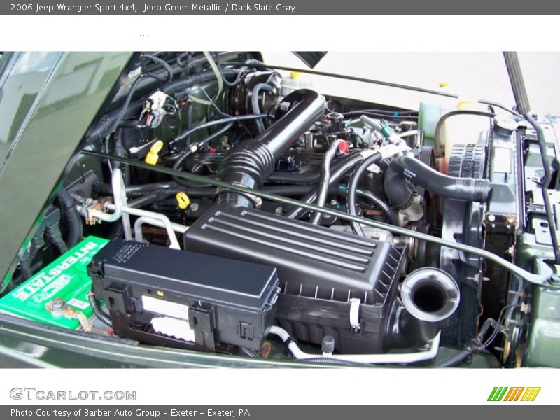 Jeep Green Metallic / Dark Slate Gray 2006 Jeep Wrangler Sport 4x4