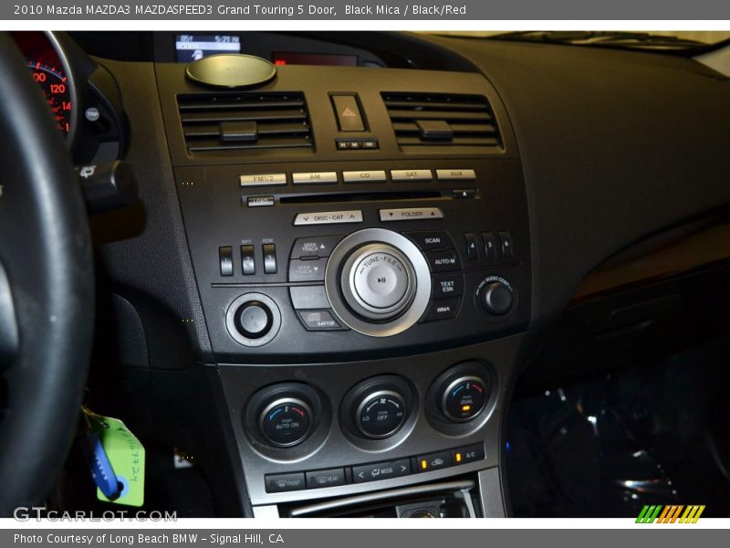 Black Mica / Black/Red 2010 Mazda MAZDA3 MAZDASPEED3 Grand Touring 5 Door