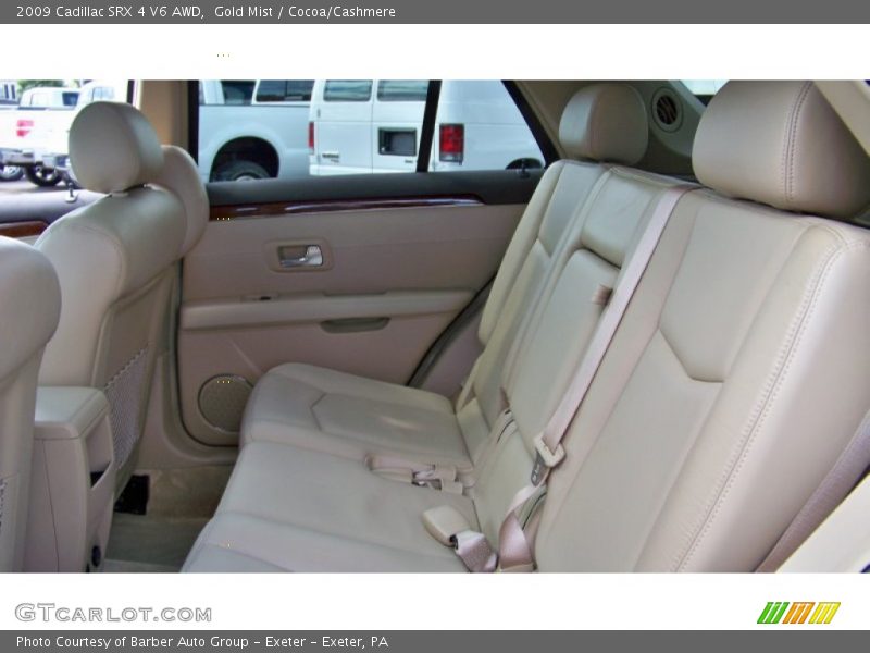Gold Mist / Cocoa/Cashmere 2009 Cadillac SRX 4 V6 AWD