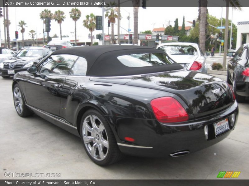 Diamond Black / Beluga 2007 Bentley Continental GTC