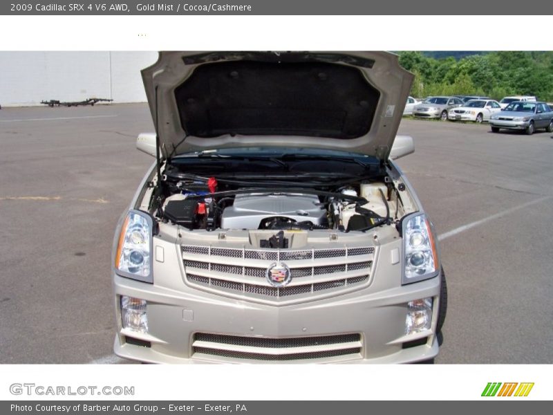 Gold Mist / Cocoa/Cashmere 2009 Cadillac SRX 4 V6 AWD