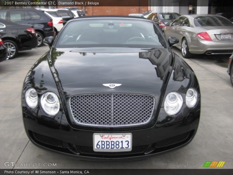 Diamond Black / Beluga 2007 Bentley Continental GTC