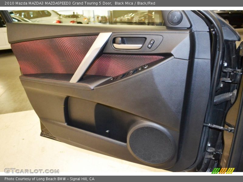 Black Mica / Black/Red 2010 Mazda MAZDA3 MAZDASPEED3 Grand Touring 5 Door