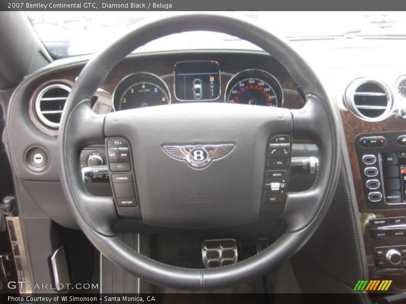  2007 Continental GTC  Steering Wheel