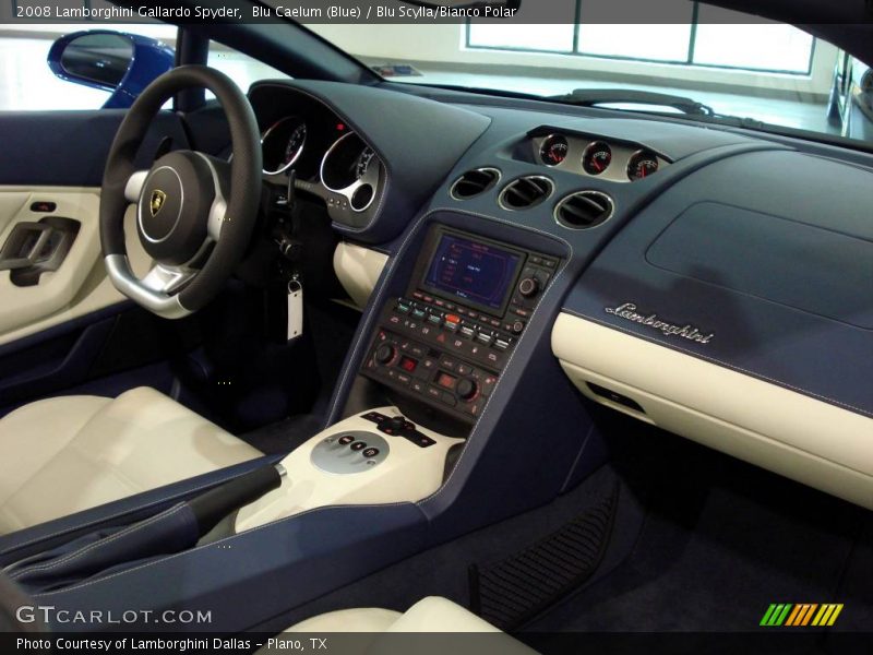 Blu Caelum (Blue) / Blu Scylla/Bianco Polar 2008 Lamborghini Gallardo Spyder