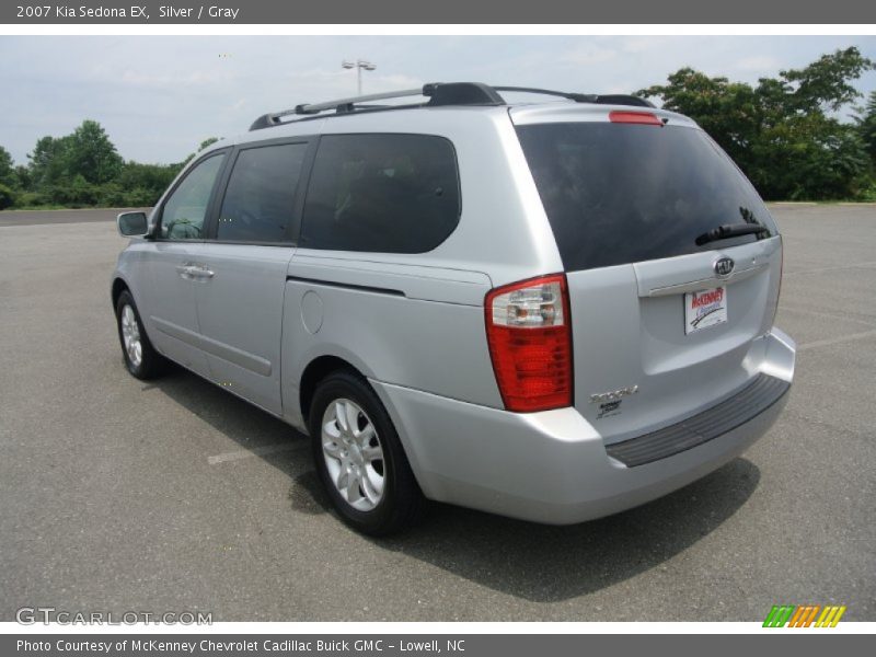 Silver / Gray 2007 Kia Sedona EX