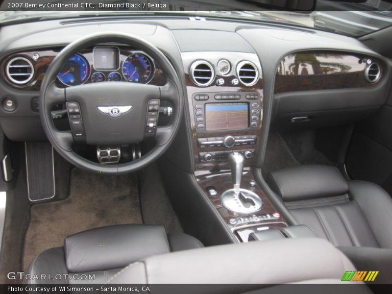 Dashboard of 2007 Continental GTC 