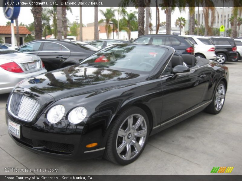 Diamond Black / Beluga 2007 Bentley Continental GTC