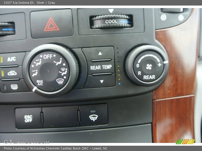 Silver / Gray 2007 Kia Sedona EX