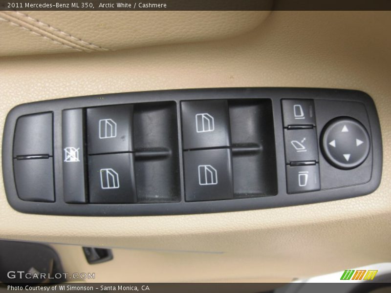 Arctic White / Cashmere 2011 Mercedes-Benz ML 350