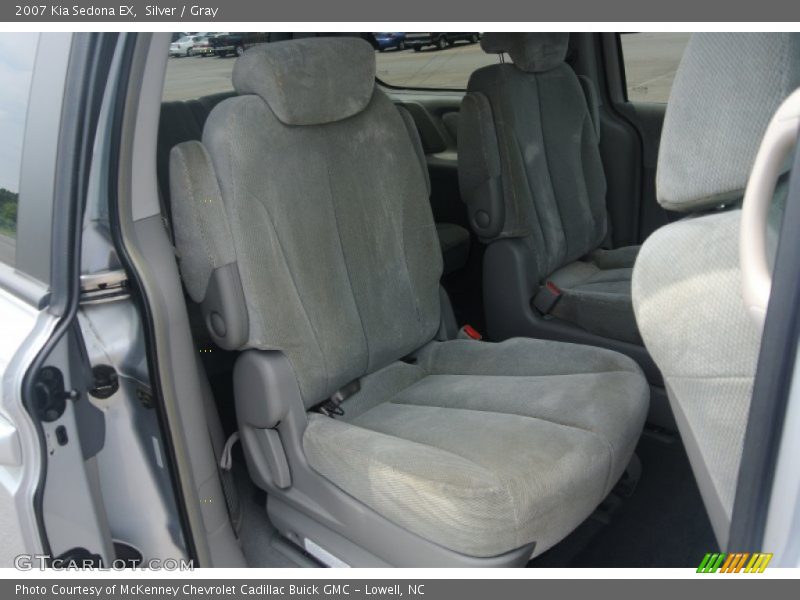 Silver / Gray 2007 Kia Sedona EX
