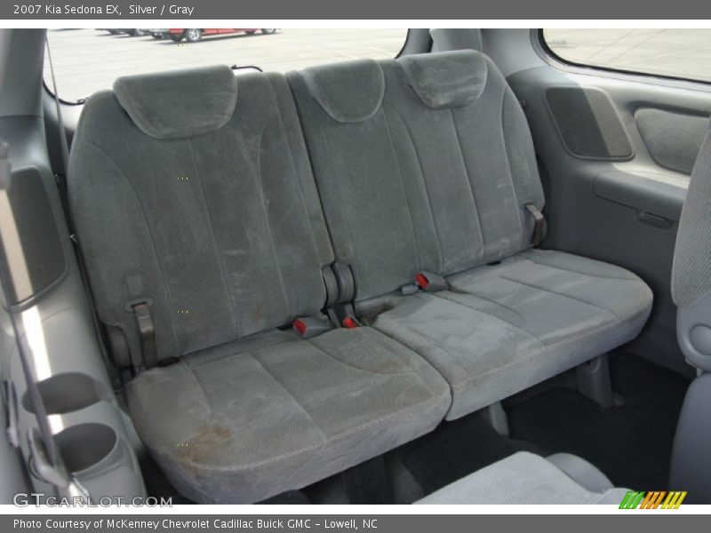 Silver / Gray 2007 Kia Sedona EX