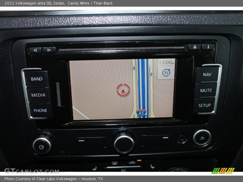 Candy White / Titan Black 2011 Volkswagen Jetta SEL Sedan