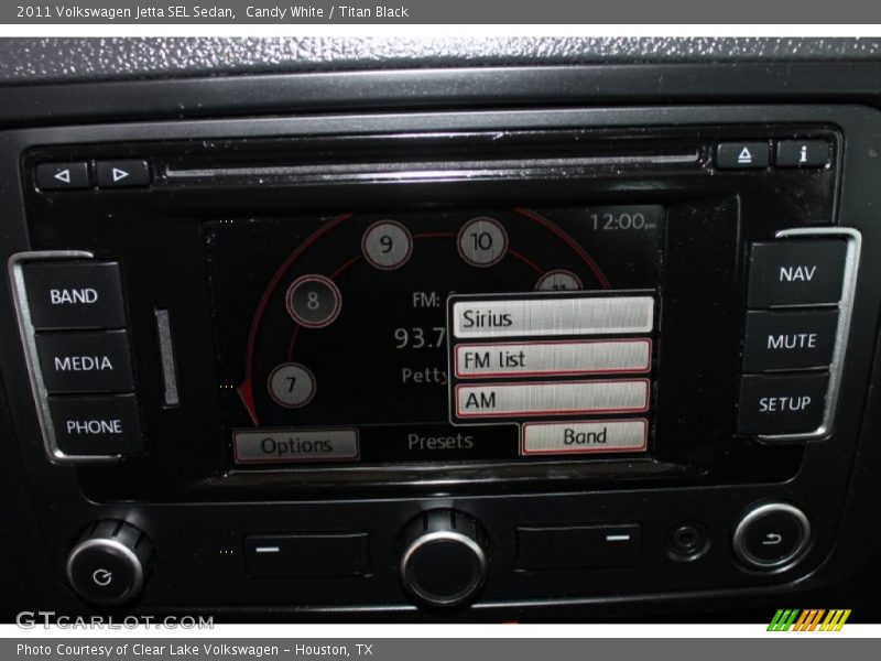 Candy White / Titan Black 2011 Volkswagen Jetta SEL Sedan