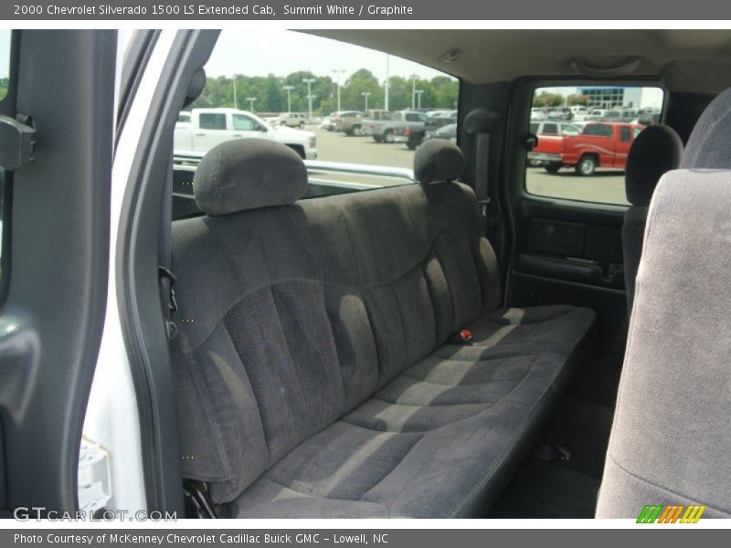 Summit White / Graphite 2000 Chevrolet Silverado 1500 LS Extended Cab
