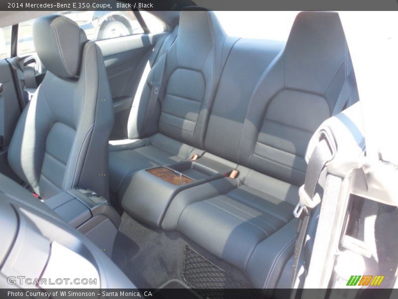 Black / Black 2014 Mercedes-Benz E 350 Coupe