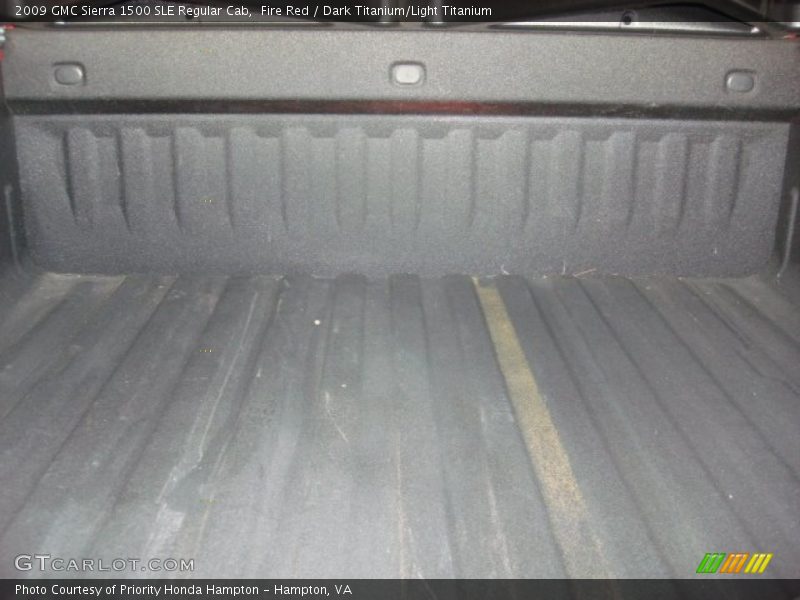 Fire Red / Dark Titanium/Light Titanium 2009 GMC Sierra 1500 SLE Regular Cab