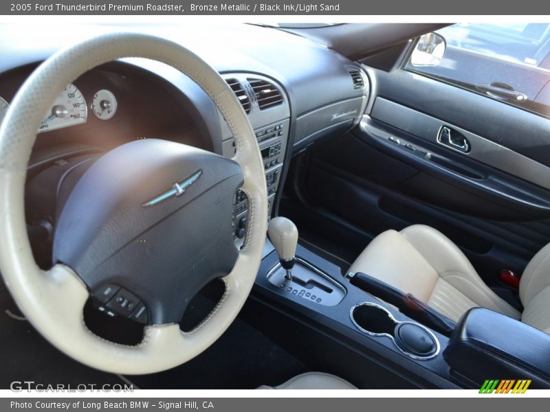 Bronze Metallic / Black Ink/Light Sand 2005 Ford Thunderbird Premium Roadster