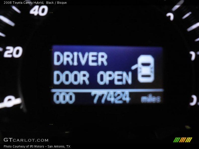 Black / Bisque 2008 Toyota Camry Hybrid