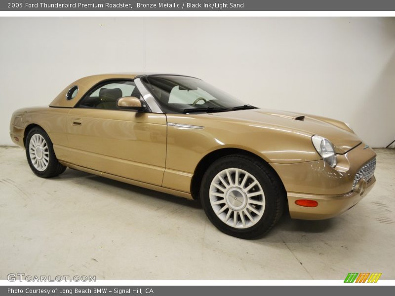 Bronze Metallic / Black Ink/Light Sand 2005 Ford Thunderbird Premium Roadster