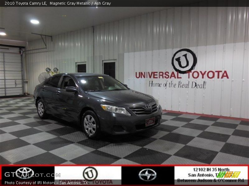 Magnetic Gray Metallic / Ash Gray 2010 Toyota Camry LE