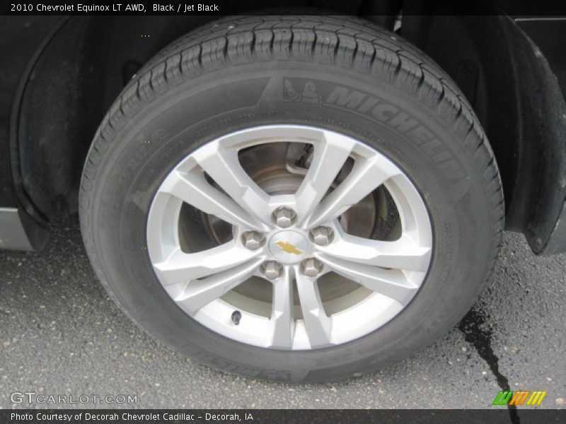 Black / Jet Black 2010 Chevrolet Equinox LT AWD