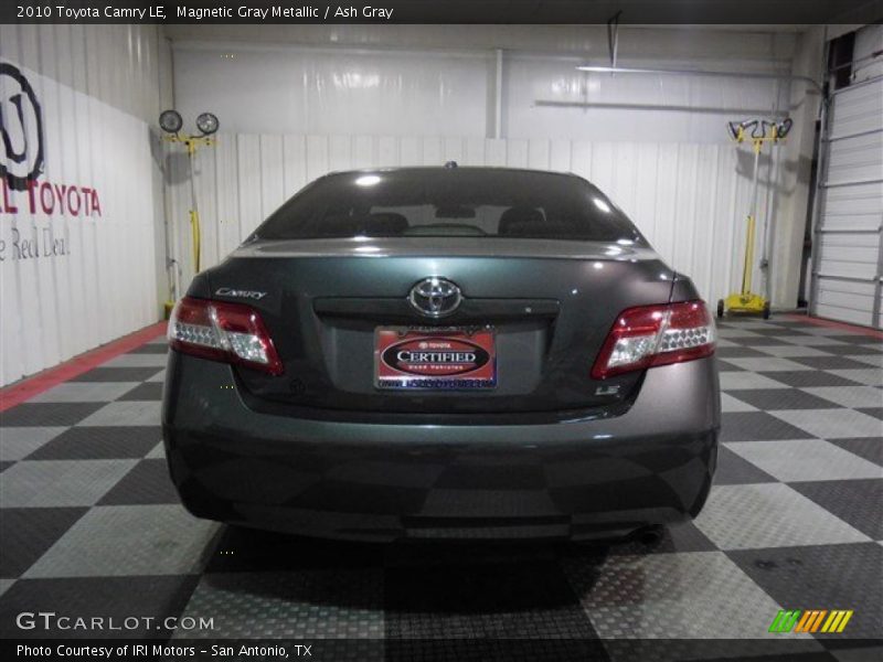 Magnetic Gray Metallic / Ash Gray 2010 Toyota Camry LE