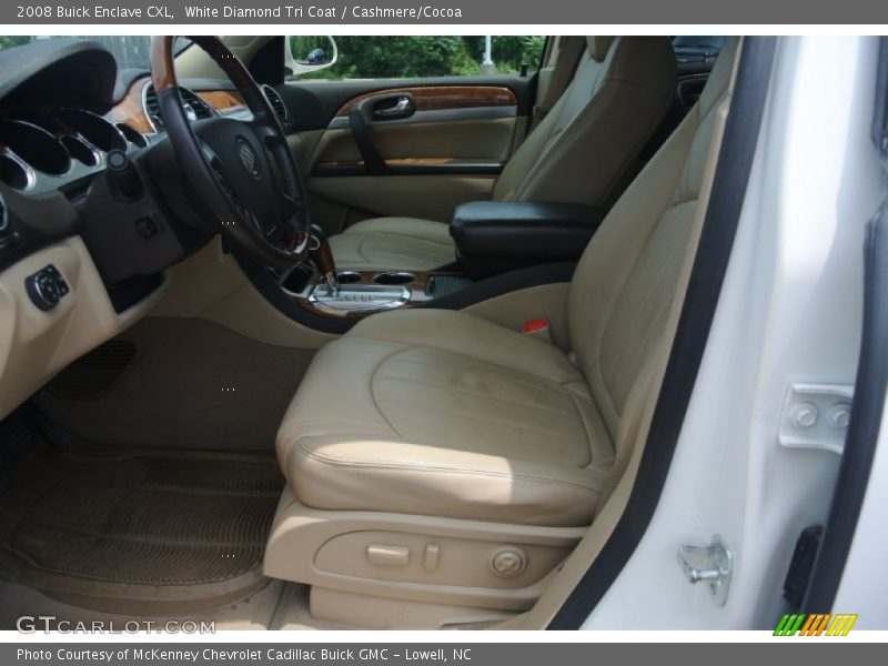 White Diamond Tri Coat / Cashmere/Cocoa 2008 Buick Enclave CXL