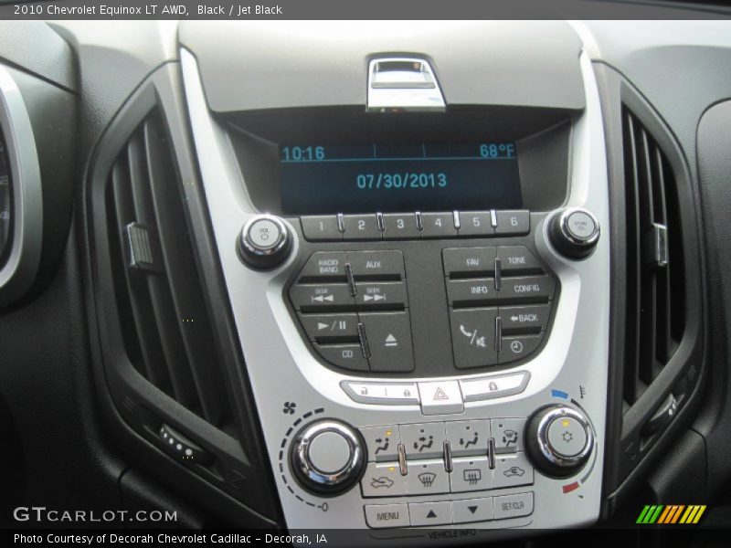Black / Jet Black 2010 Chevrolet Equinox LT AWD