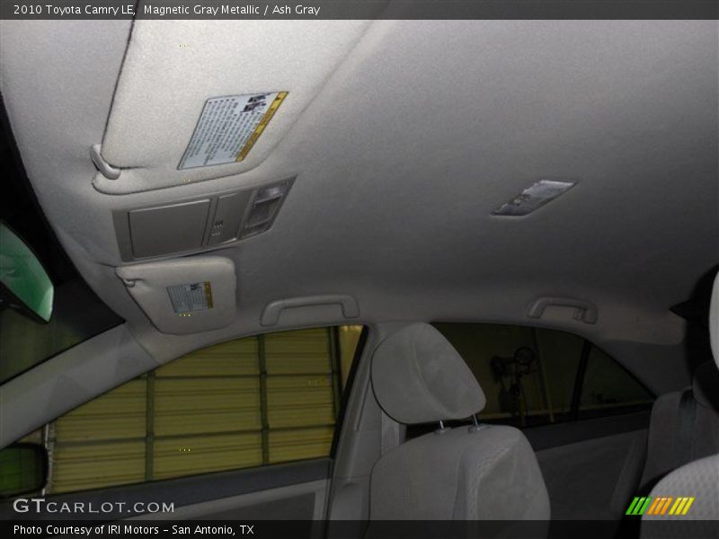 Magnetic Gray Metallic / Ash Gray 2010 Toyota Camry LE