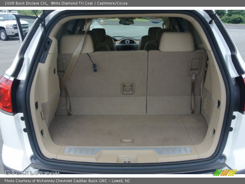 White Diamond Tri Coat / Cashmere/Cocoa 2008 Buick Enclave CXL