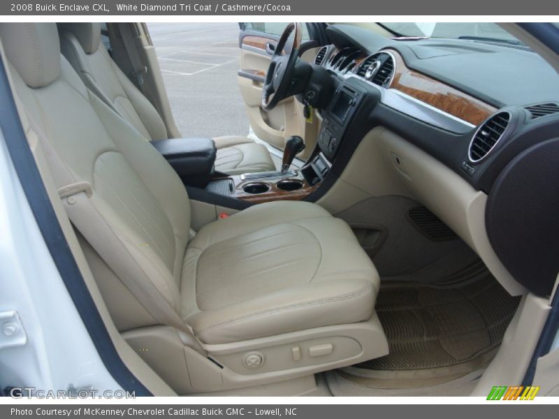White Diamond Tri Coat / Cashmere/Cocoa 2008 Buick Enclave CXL