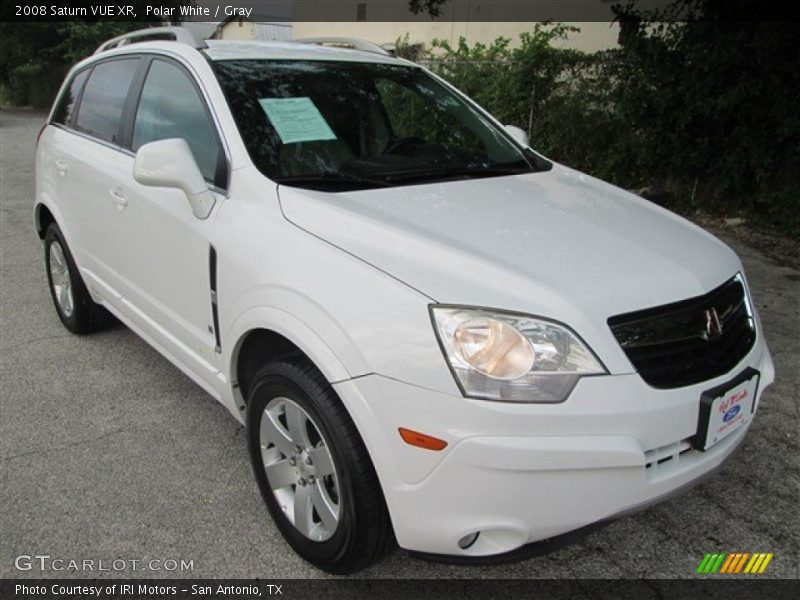 Polar White / Gray 2008 Saturn VUE XR
