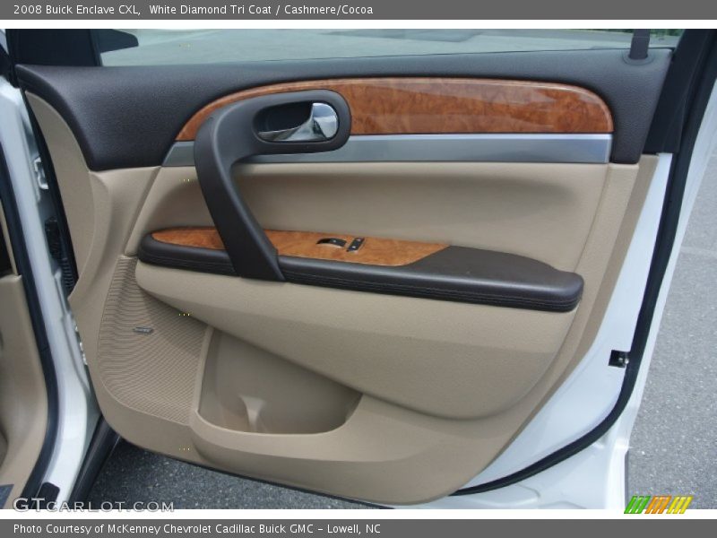 White Diamond Tri Coat / Cashmere/Cocoa 2008 Buick Enclave CXL