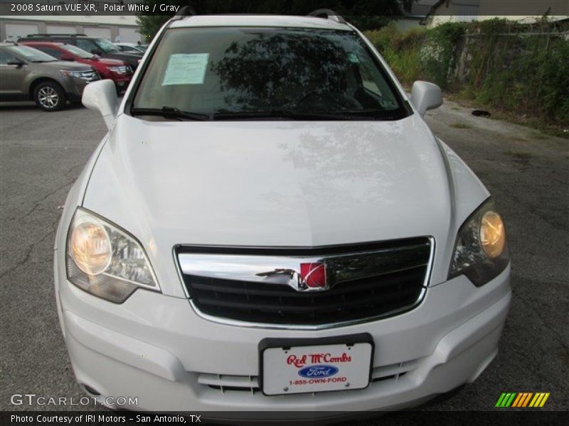 Polar White / Gray 2008 Saturn VUE XR