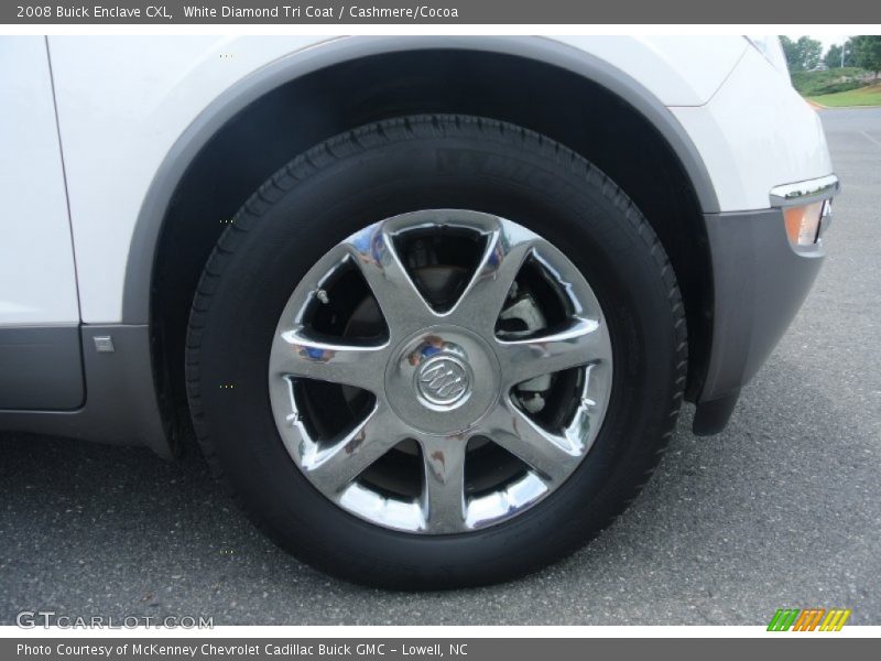 White Diamond Tri Coat / Cashmere/Cocoa 2008 Buick Enclave CXL