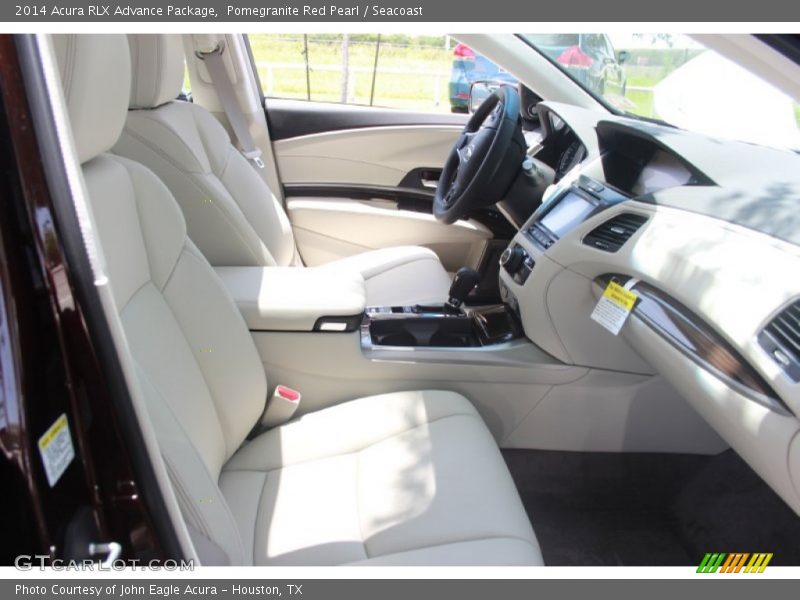 Pomegranite Red Pearl / Seacoast 2014 Acura RLX Advance Package
