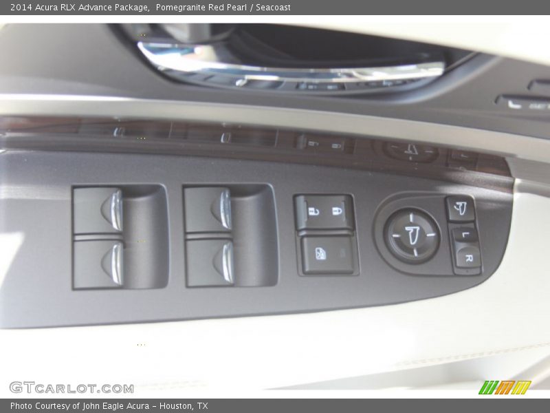 Pomegranite Red Pearl / Seacoast 2014 Acura RLX Advance Package