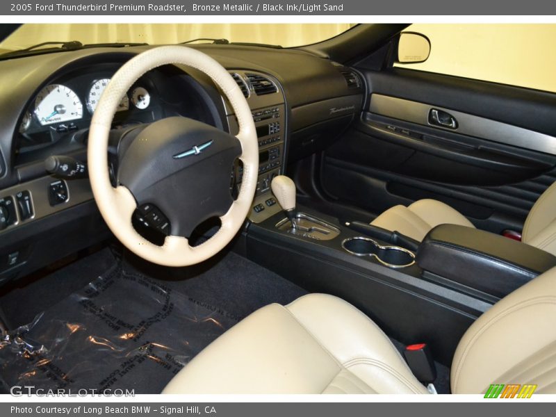 Bronze Metallic / Black Ink/Light Sand 2005 Ford Thunderbird Premium Roadster