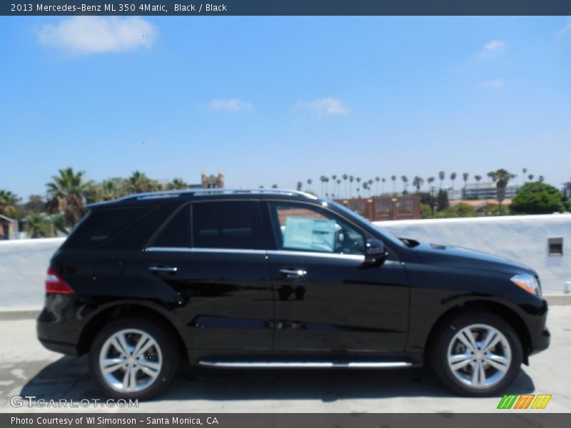 Black / Black 2013 Mercedes-Benz ML 350 4Matic