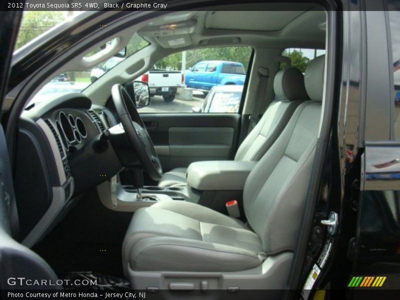 Black / Graphite Gray 2012 Toyota Sequoia SR5 4WD