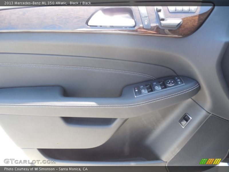 Black / Black 2013 Mercedes-Benz ML 350 4Matic