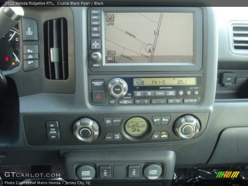 Crystal Black Pearl / Black 2012 Honda Ridgeline RTL