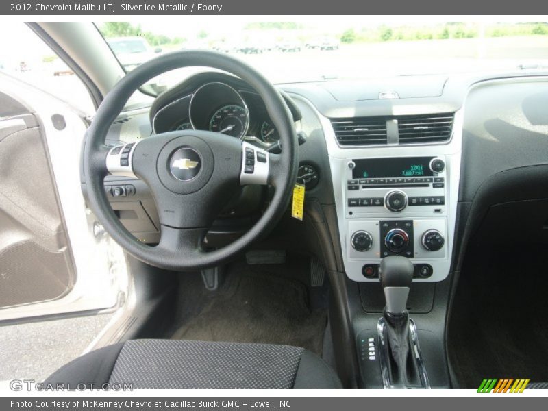 Silver Ice Metallic / Ebony 2012 Chevrolet Malibu LT