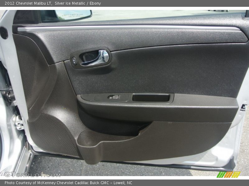 Silver Ice Metallic / Ebony 2012 Chevrolet Malibu LT