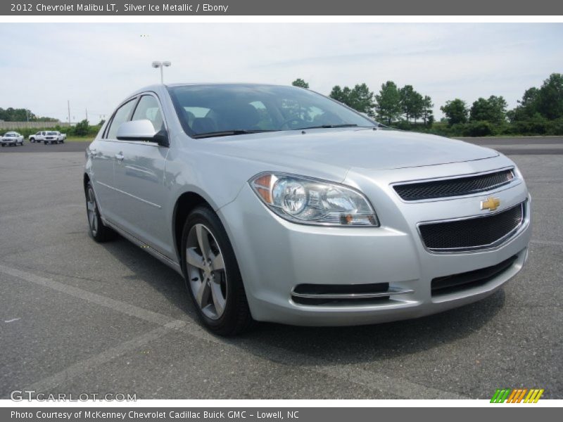 Silver Ice Metallic / Ebony 2012 Chevrolet Malibu LT