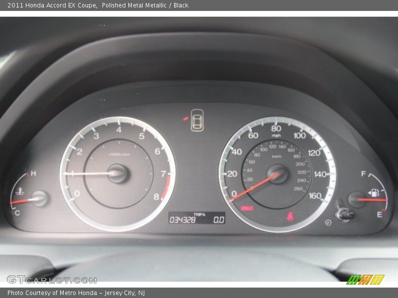  2011 Accord EX Coupe EX Coupe Gauges